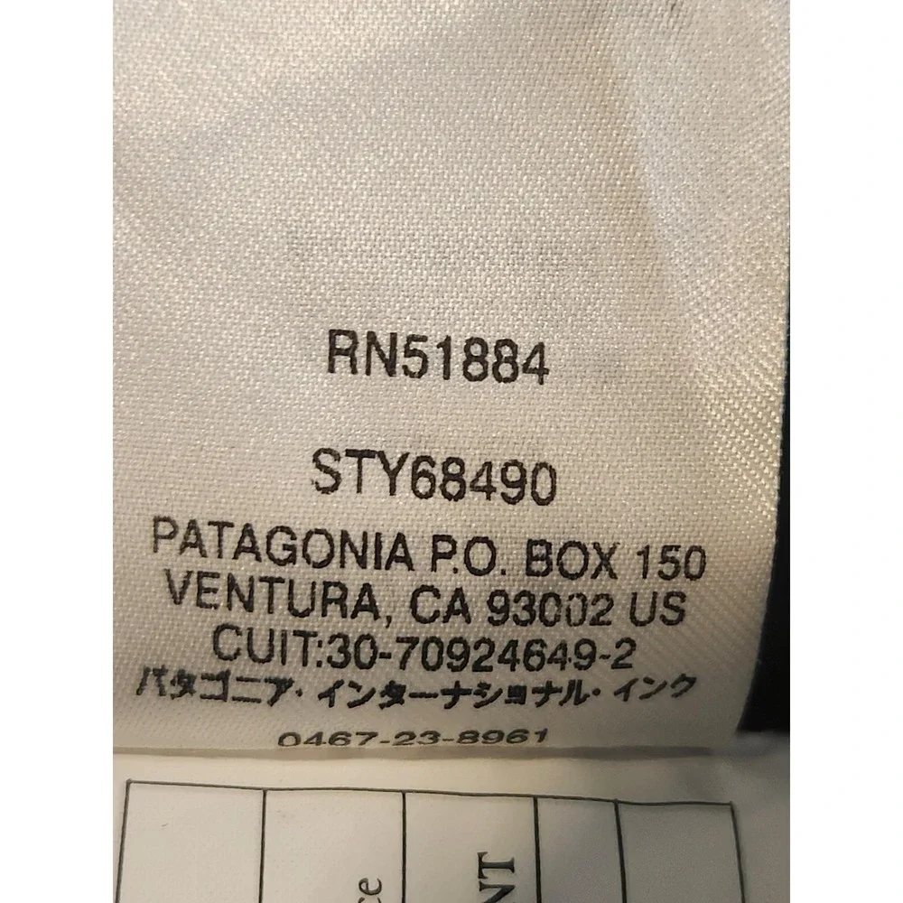 Patagonia Ski Pants Kids Size 7-8 Gray H2No Waterproof Insulated Snow STY68490